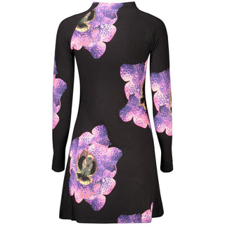 Black Viscose Women's Dress