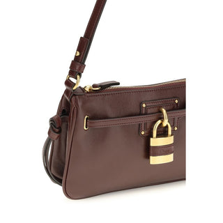 Bordeaux Calf Leather Bos Taurus Shoulder Bag