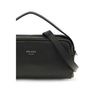 Black Calf Leather Bos Taurus Shoulder Bag