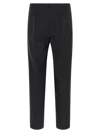 Black Nylon Athletic Pants
