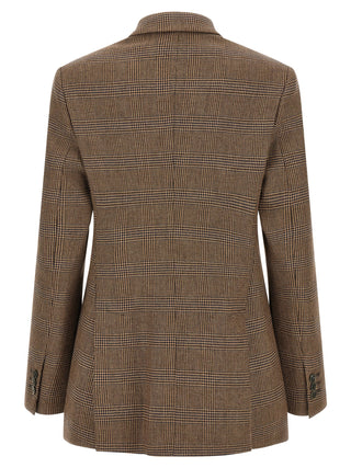 Brown Viscose Blazer