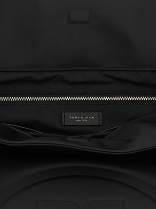 Black Polyamide Shoulder Bag