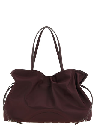Bordeaux Polyamide Shoulder Bag