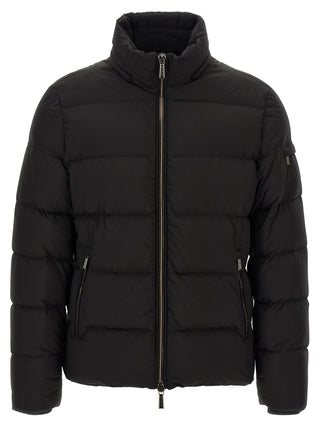Black Wool Bomber