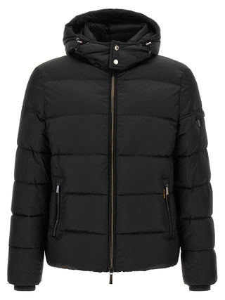 Black Wool Bomber