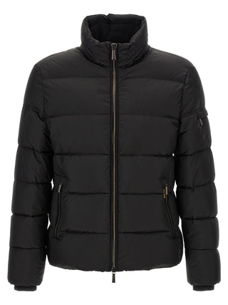 Black Wool Bomber