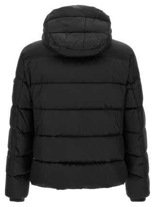 Black Wool Bomber