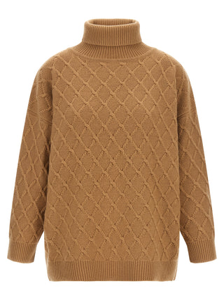 Beige Wool Cardigan