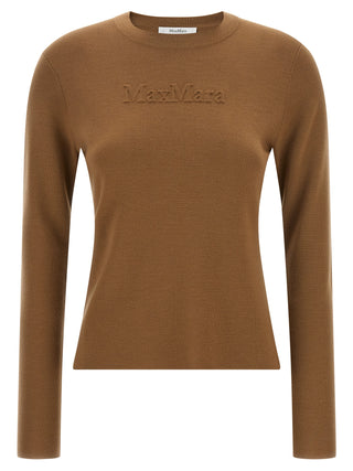 Beige Virgin Wool Cardigan