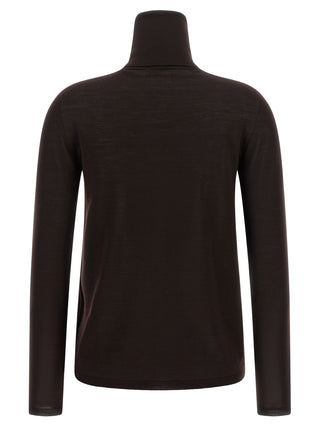 Brown Virgin Wool Cardigan