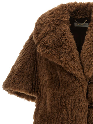 Brown Virgin Wool Coat