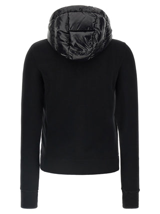 Black Polyamide Cardigan