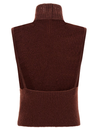 Bordeaux Wool Cardigan