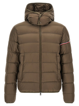 Bicolor Polyamide Full-Length Jacket
