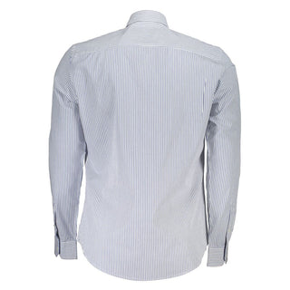 White Cotton Men's Shirt