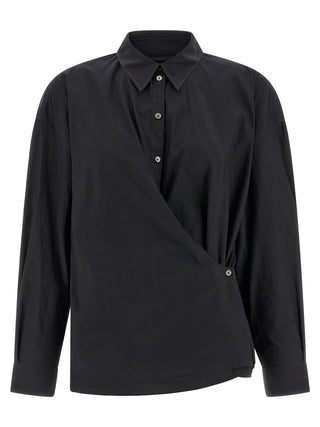 Black Cotton Blouse