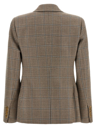 Beige Virgin Wool Blazer