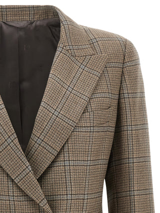 Beige Virgin Wool Blazer