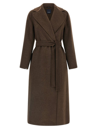 Brown Virgin Wool Coat