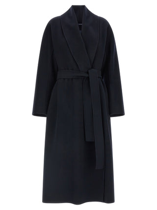 Blue Wool Coat