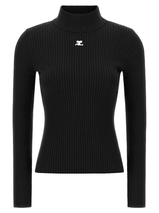 Black Viscose Cardigan