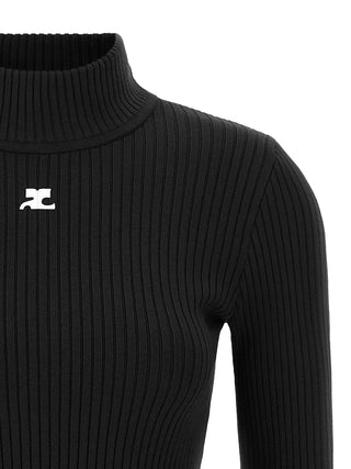 Black Viscose Cardigan