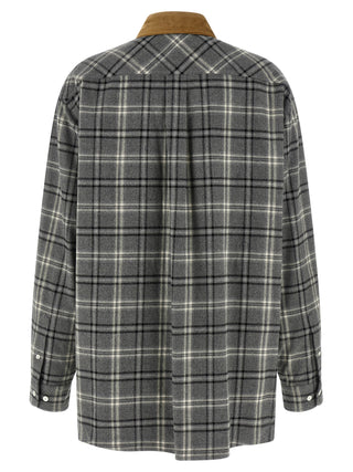 Gray Cotton Blouse