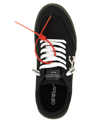 Bicolor Cotton Low Top Sneakers