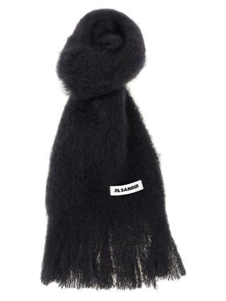 Black Wool Scarf