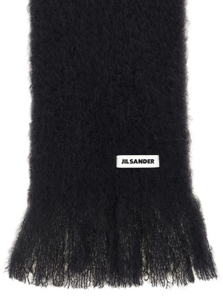 Black Wool Scarf