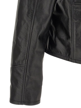 Black Calfskin Leather Jacket