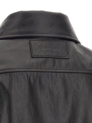 Black Calfskin Leather Jacket