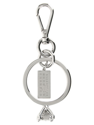 Silver Brass Keychain
