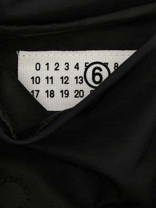 Black Polyamide Crossbody Bag