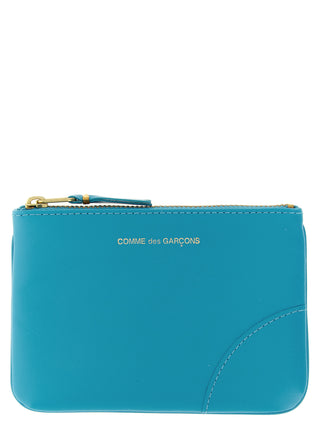 Blue Calfskin Cardholder