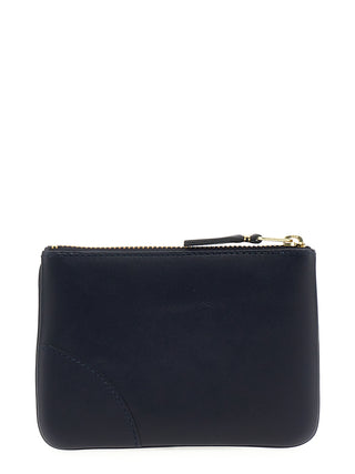 Blue Calfskin Cardholder