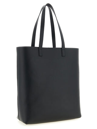 Black Calfskin Tote Bag