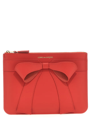 Red Cowhide Cardholder