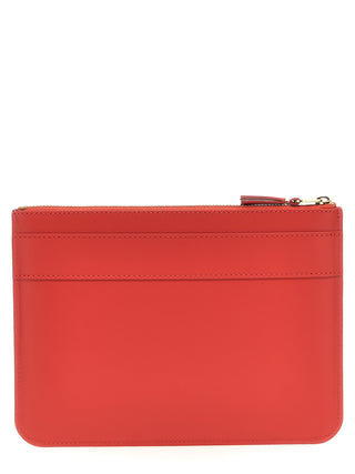 Red Cowhide Cardholder