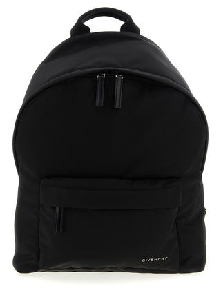 Black Polyamide Backpack
