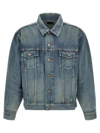Blue Cotton Denim Jacket