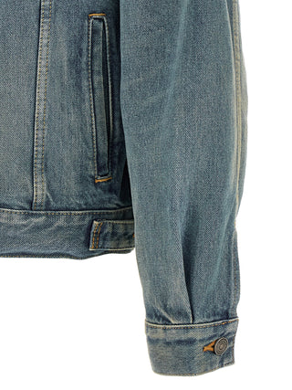 Blue Cotton Denim Jacket