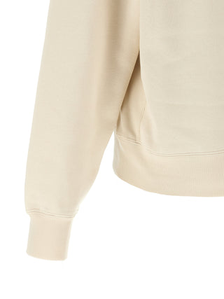 Beige Cotton Sweatshirt