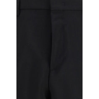 Black Mohair Dress Pants