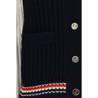 Blue Cashmere Cardigan