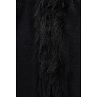 Black Wool Oves Aries Sleeveless Jacket