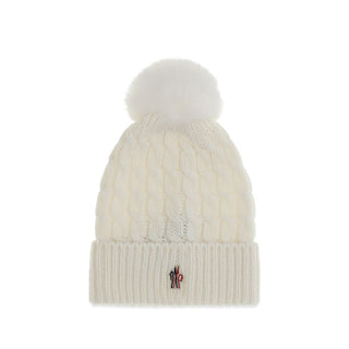 White Wool Oves Aries Beanie