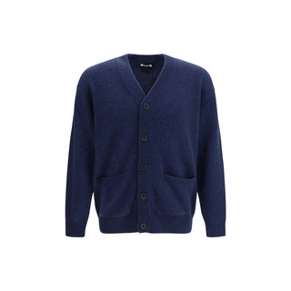Blue Cashmere Cardigan
