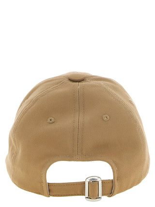Beige Cotton Cap (Baseball Hat)