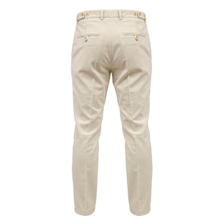 White Nylon Men's Pants
